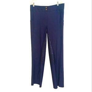 Piper Equestrian Pull-on Breeches Pants Silicone Insets Sz XL